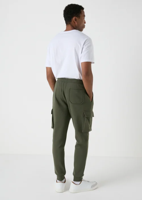 Khaki Cargo Joggers - Small Image 2