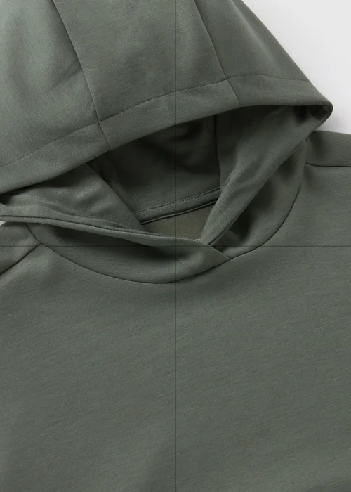 Girls Khaki Soft Touch Hoodie (7-15yrs) - 7 Yrs Image 2