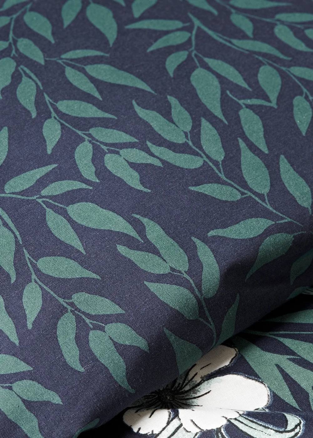 Green Floral Duvet Set - Single Image 3