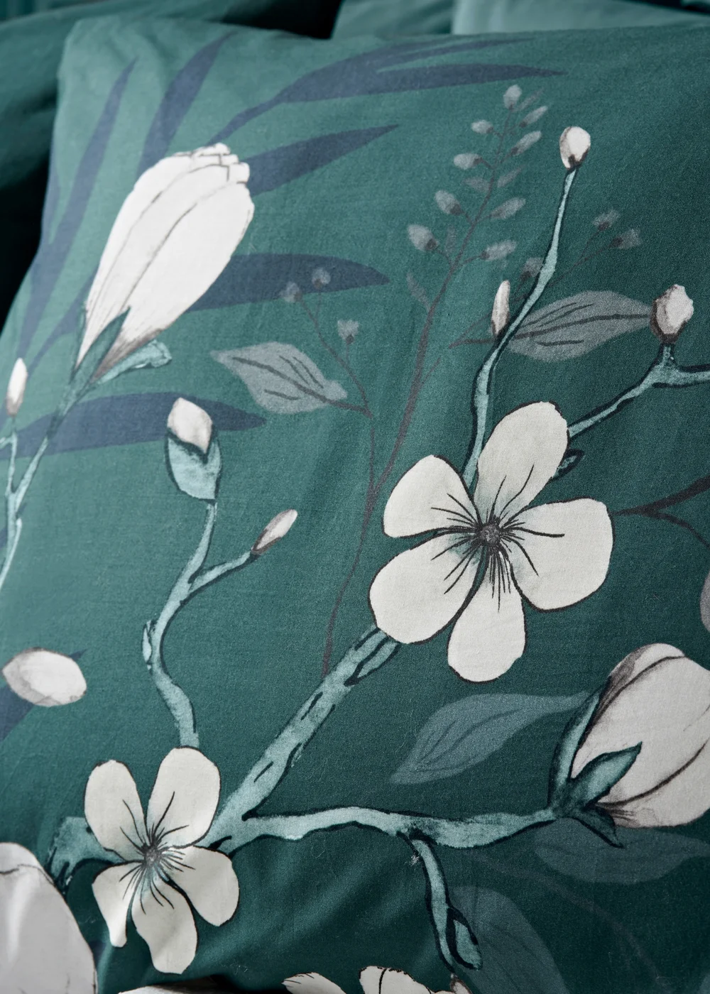 Teal Peacock Duvet Set - King Image 3