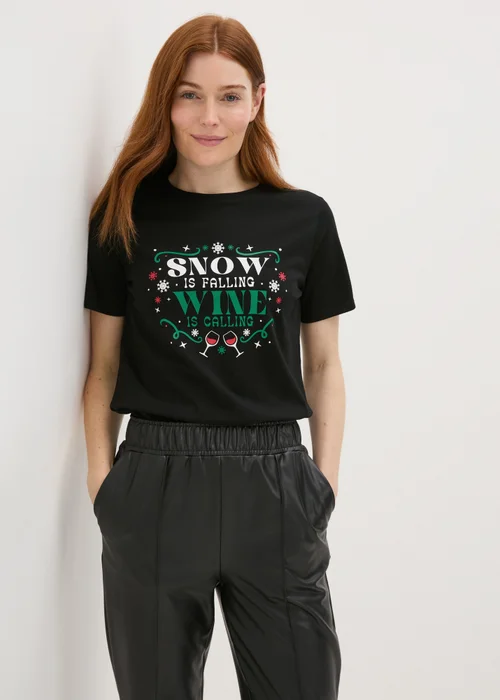 Black Snow Is Falling T-Shirt - 8 Image 2