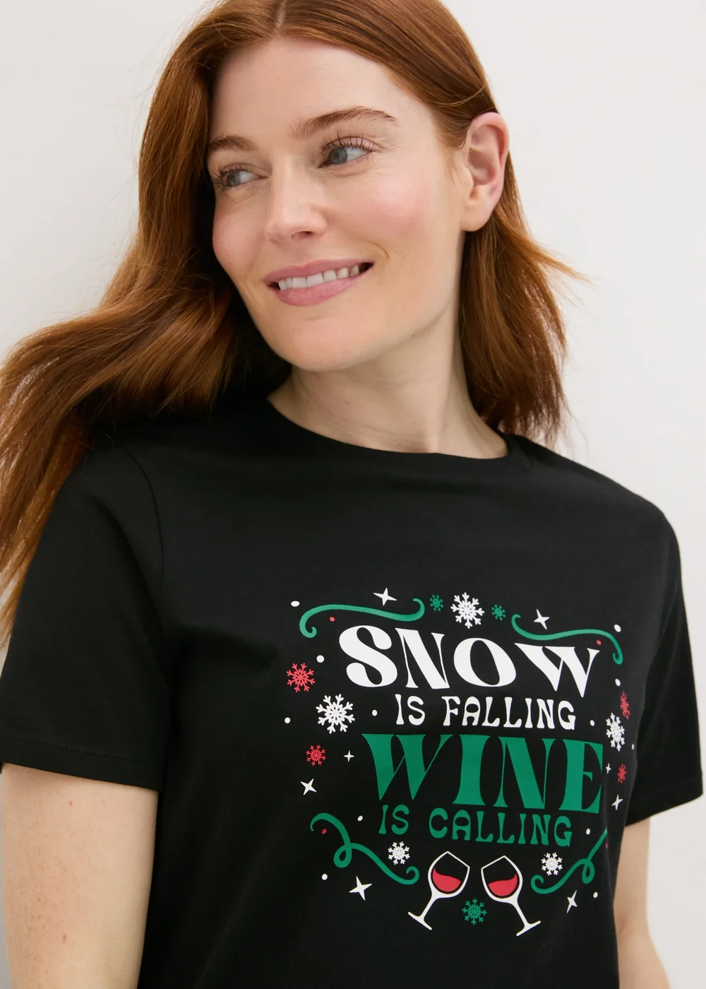 Black Snow Is Falling T-Shirt - 8 Image 1