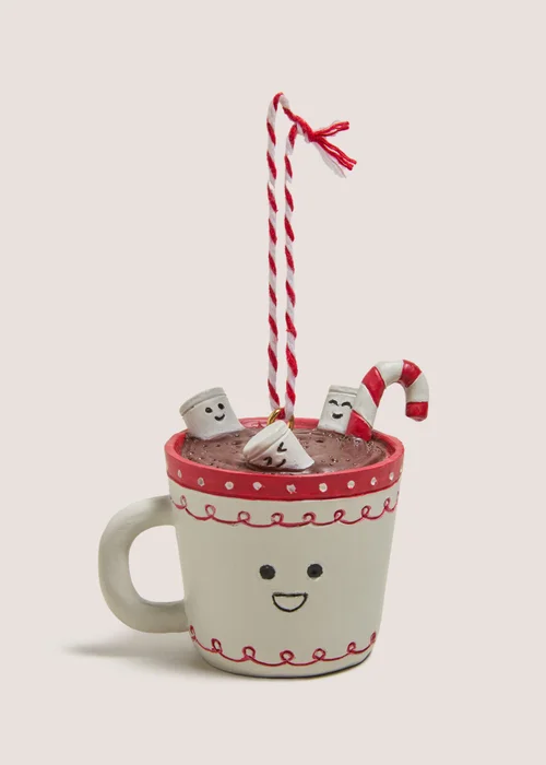 Joyful Hot Chocolate Tree Decoration Image 1