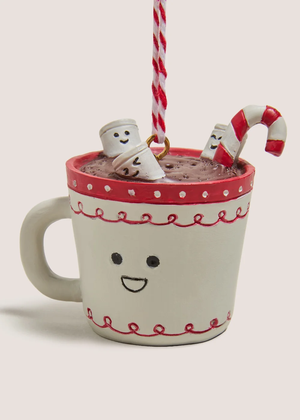 Joyful Hot Chocolate Tree Decoration Image 2