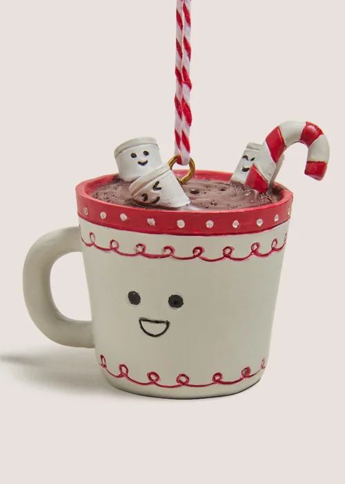 Joyful Hot Chocolate Tree Decoration Image 2