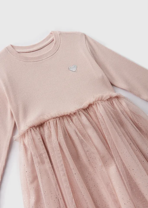 Pink Mesh Tutu Dress (1-7yrs) - 1 to 1 half years Image 2