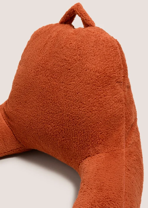 Orange Teddy Cuddle Cushion Image 2