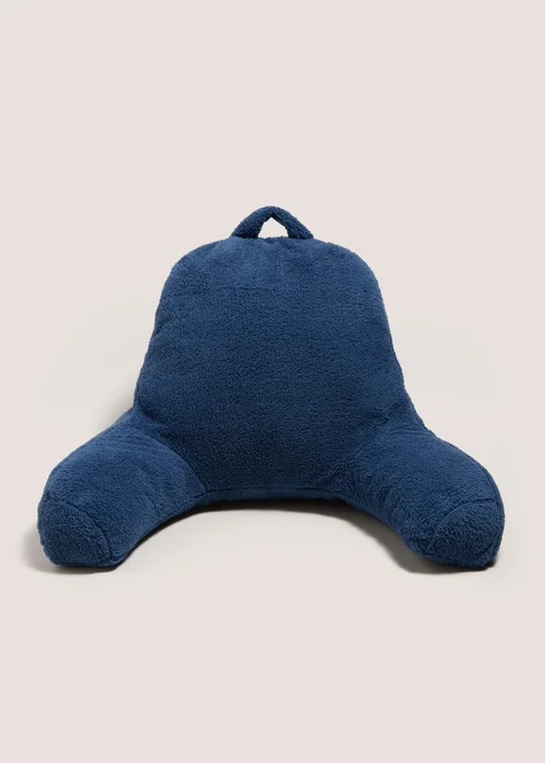 Blue Teddy Cuddle Cushion Image 1