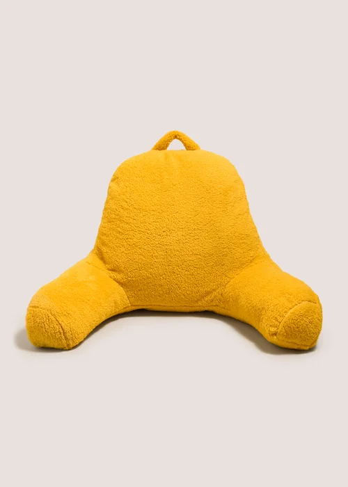 Yellow Teddy Cuddle Cushion Image 1