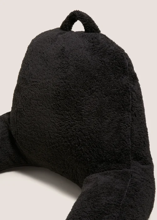 Black Teddy Cuddle Cushion Image 2