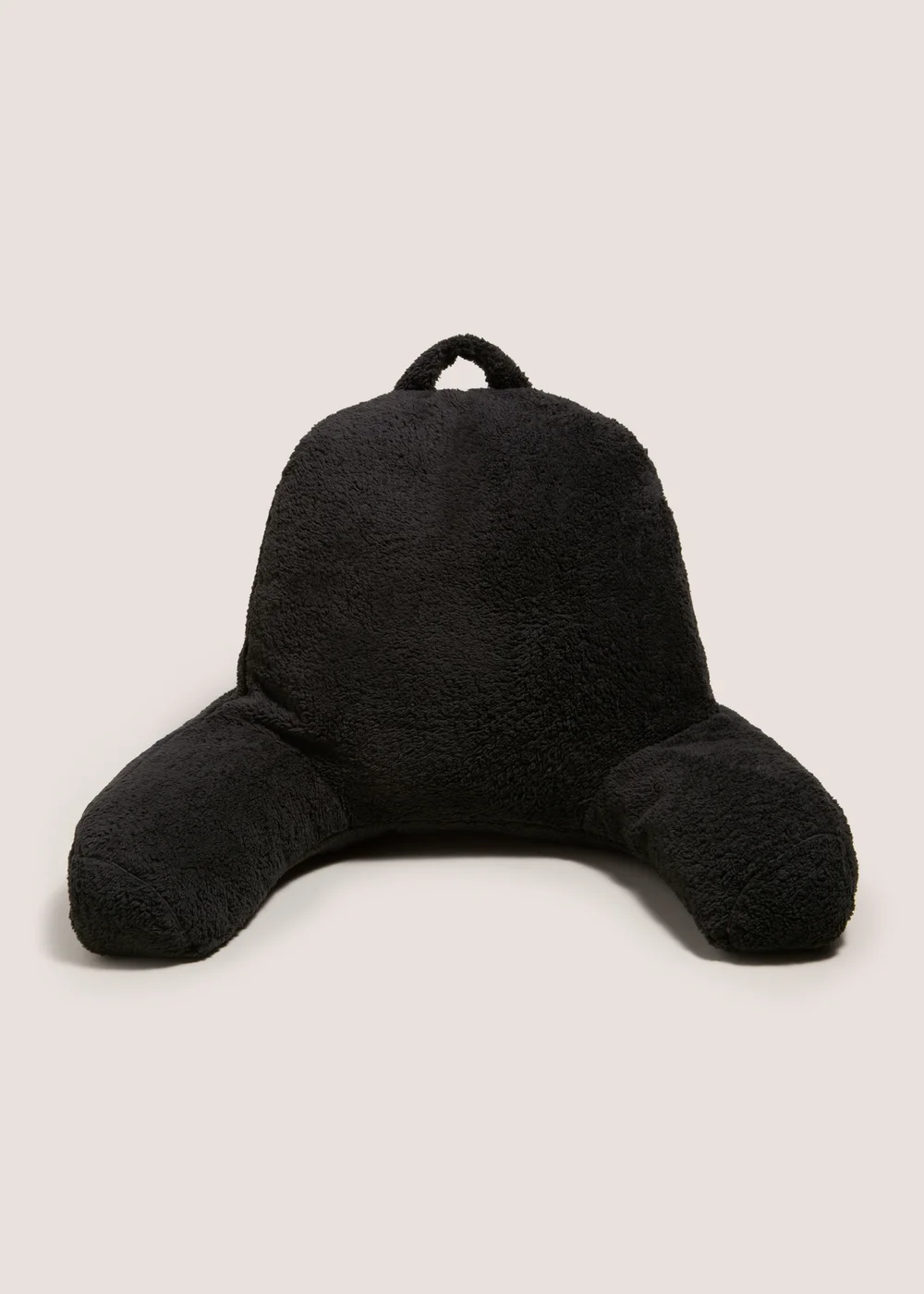 Black Teddy Cuddle Cushion Image 1