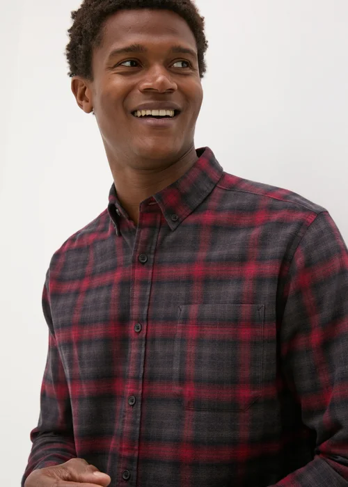 Red Grindle Check Shirt - S Image 1