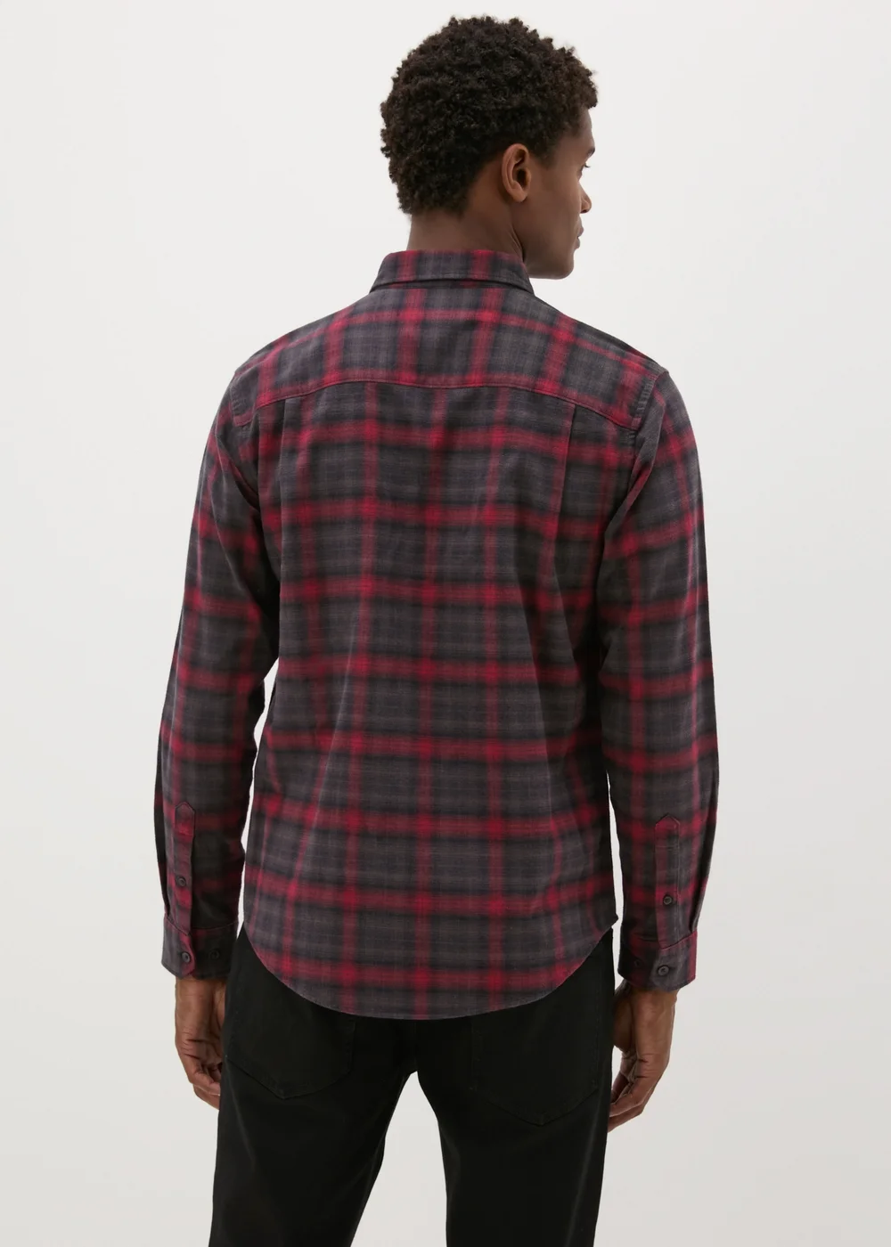 Red Grindle Check Shirt - S Image 2