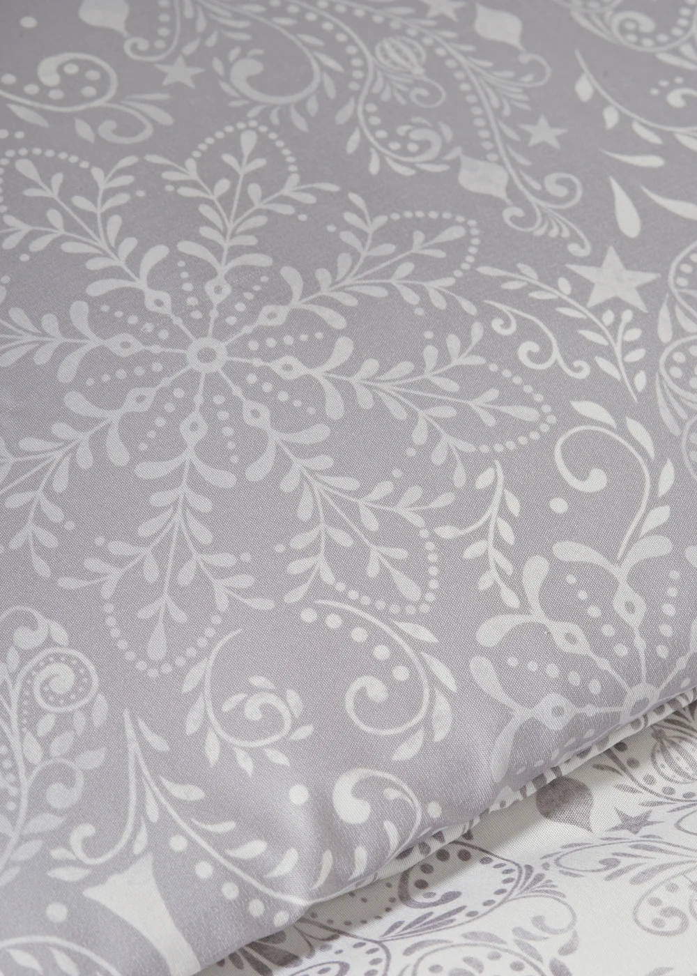Wondrous Christmas White Snowflake Duvet Set - Single Image 3