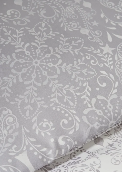 Wondrous Christmas White Snowflake Duvet Set - Single Image 3
