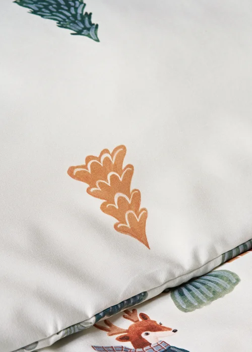 Christmas Gingerbread Scene Duvet Set - Single Image 3