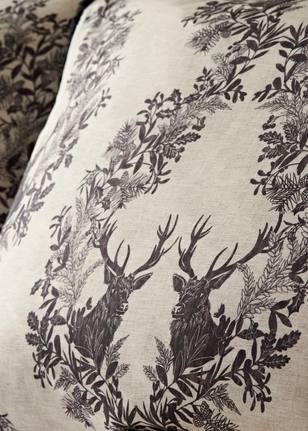 Black Stag Duvet Set - Double Image 2