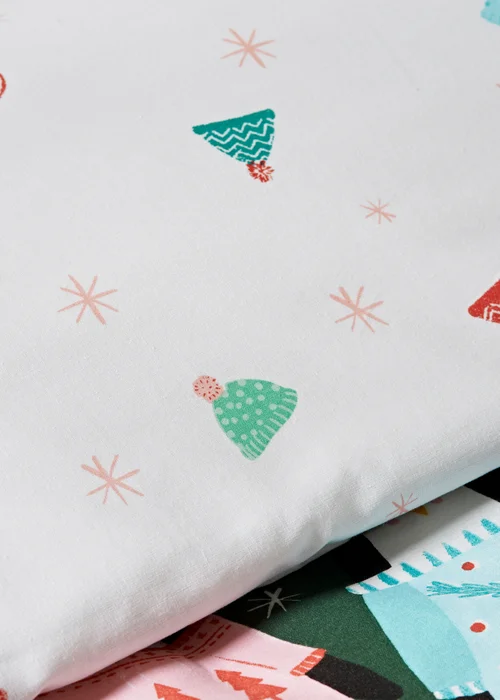 Joyful Multicoloured Penguin Duvet Set - Single Image 3