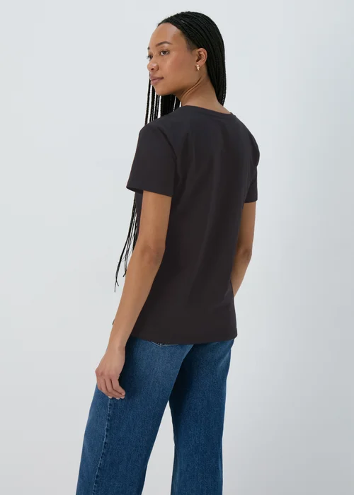 Black Celestial Graphic T-Shirt - 8 Image 2