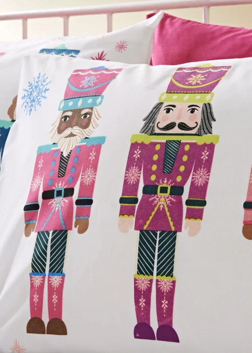 Joyful Christmas Nutcracker Duvet Set - Single Image 2