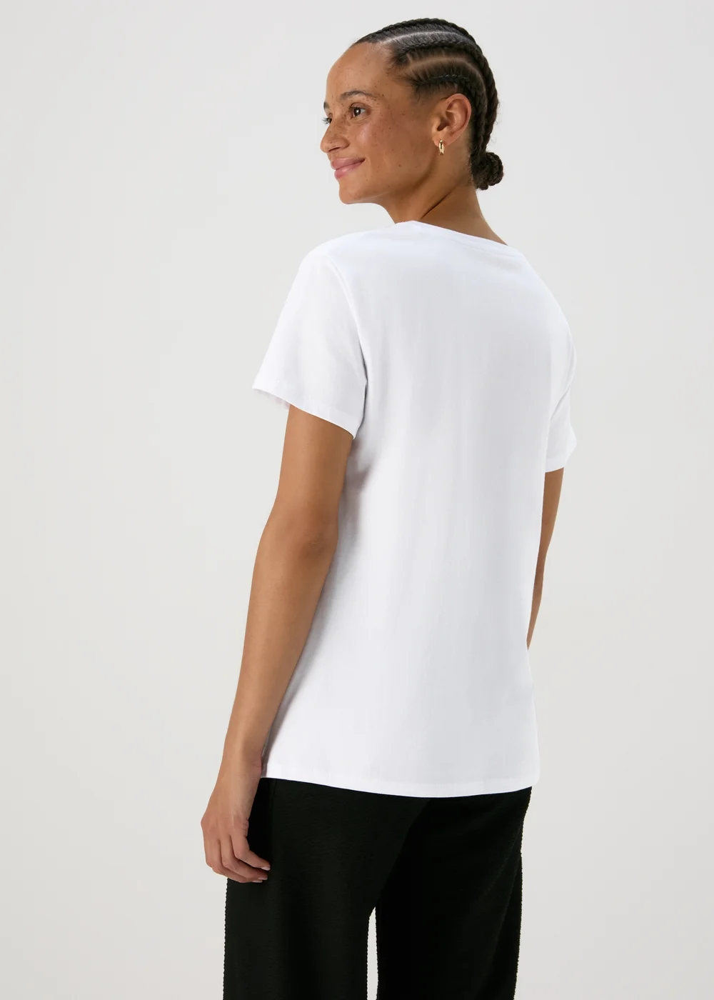 White Celestial Graphic T-Shirt - 8 Image 2