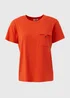 Orange Pocket Detail T-shirt - Size 8 Image 5