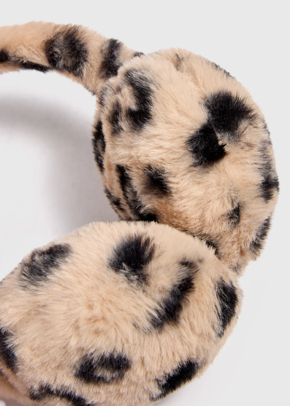 Girls Leopard Print Earmuffs - One Size Image 3