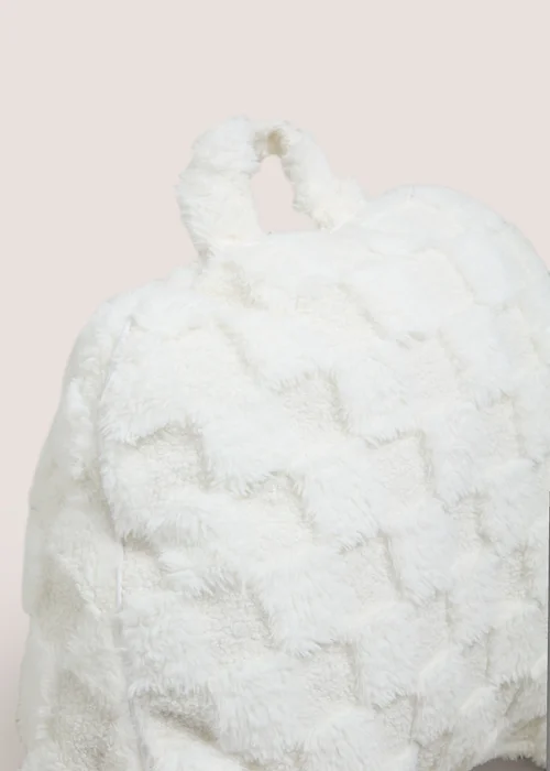 Cream Checkerboard Cuddle Cushion (70cm x 45cm x 50cm) Image 2