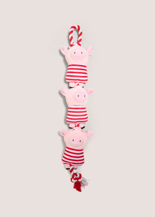 3 Pigs In Black Rope Toy Image 1