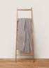 Grey Teddy Throw Image 1