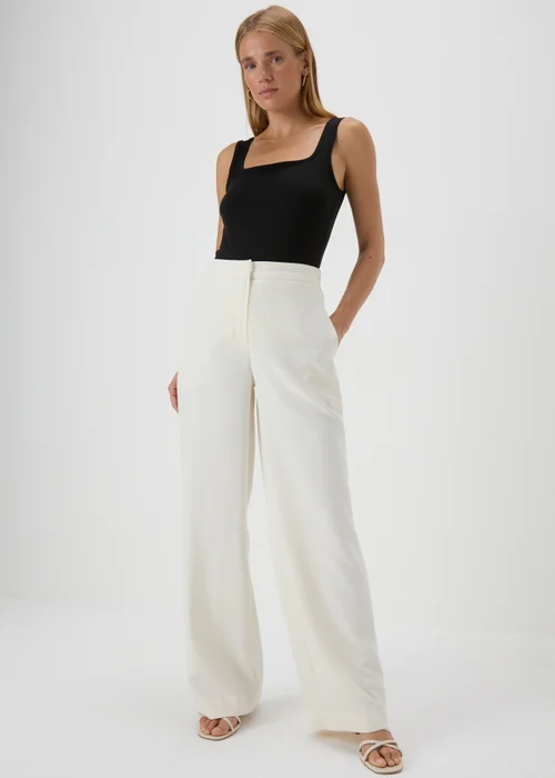 Ivory Co Ord Suit Trousers - 8 Image 4