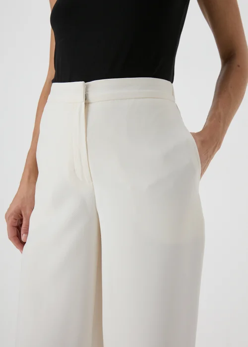 Ivory Co Ord Suit Trousers - 8 Image 3