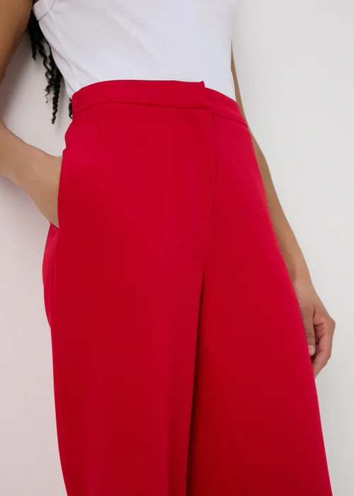 Red Suit Co Ord Trousers - 8 Image 3