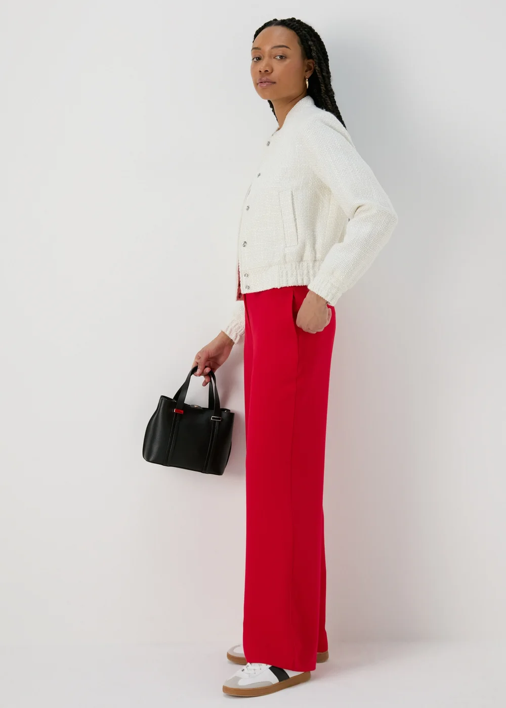 Red Suit Co Ord Trousers - 8 Image 1