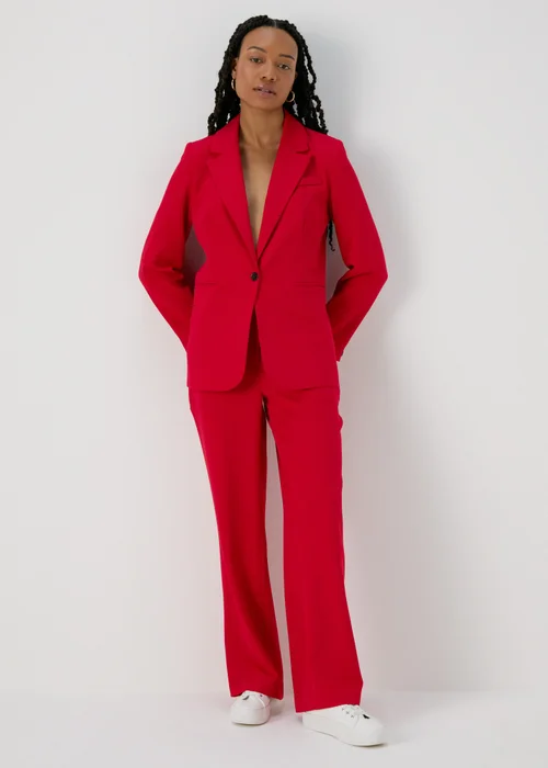 Red Suit Co Ord Trousers - 8 Image 4