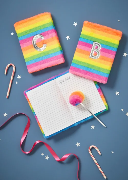Multicoloured Alphabet Note Book & Pen Set - S Image 1
