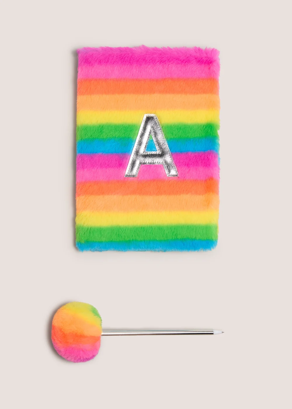 Multicoloured Alphabet Note Book & Pen Set - S Image 3