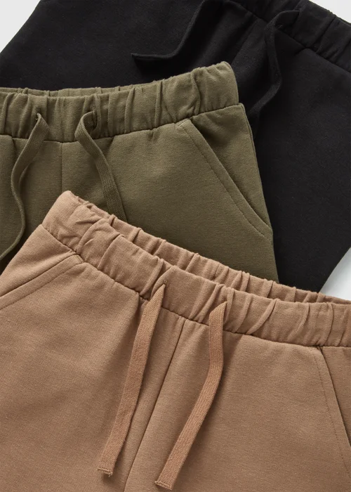 3 Pack Boys Tan Leggings (1-7yrs) - 1 half year to 2 Image 2