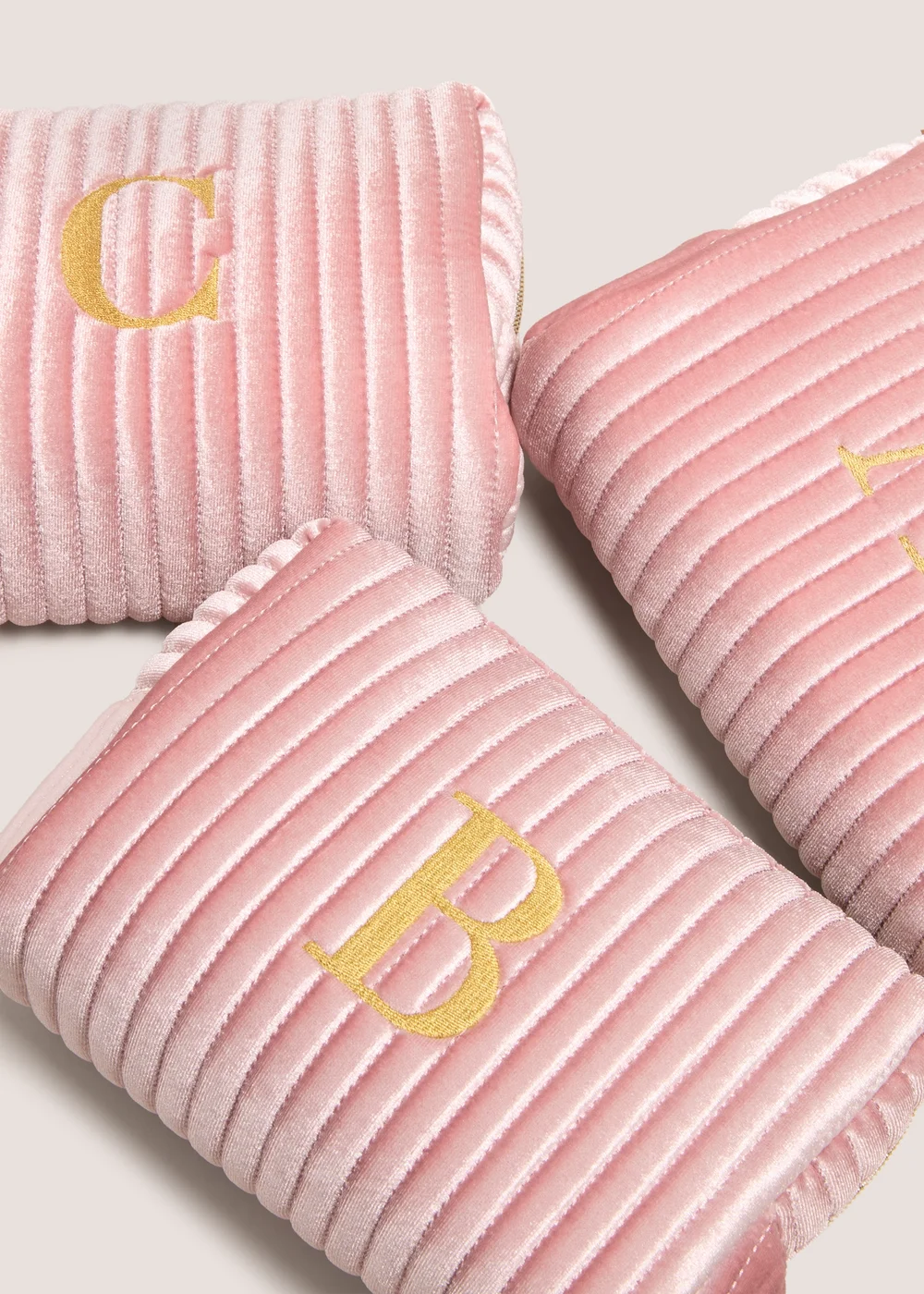 Pink Alphabet Make Up Bag - S Image 2