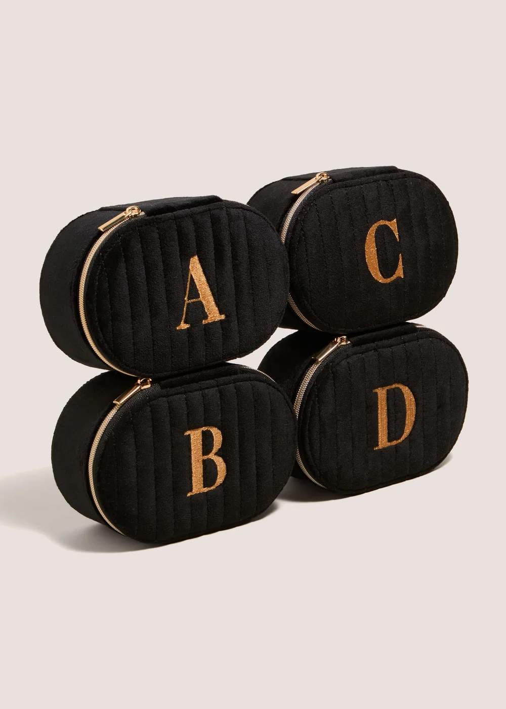 Black Alphabet Jewellery Box - S Image 1