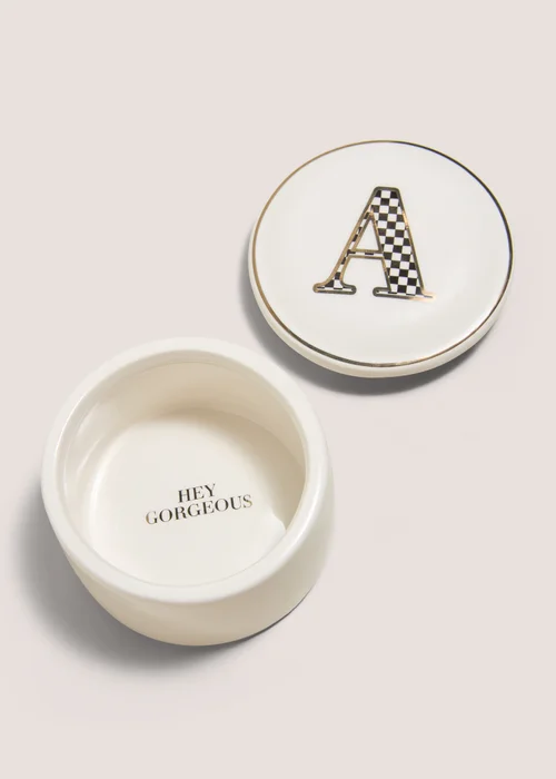 Mono Alphabet Jewel Pot - S Image 2