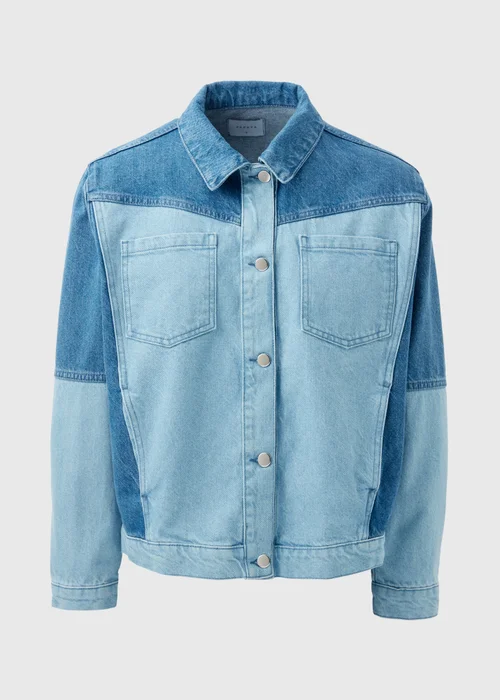 Blue Oversized Denim Jacket - 8 Image 5