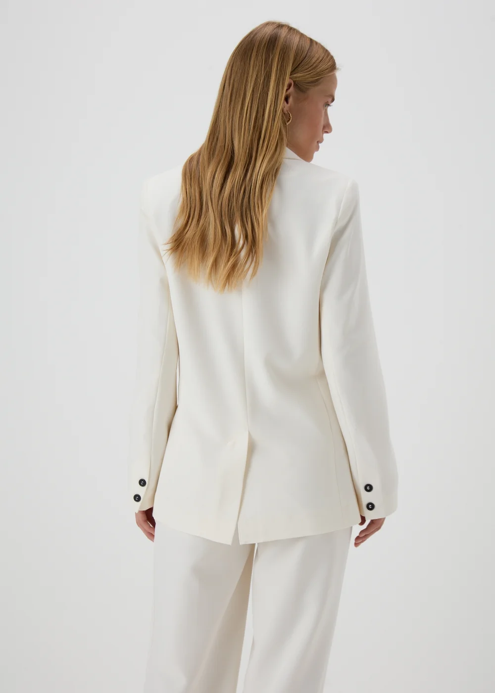 Ivory Co Ord Blazer - 8 Image 2