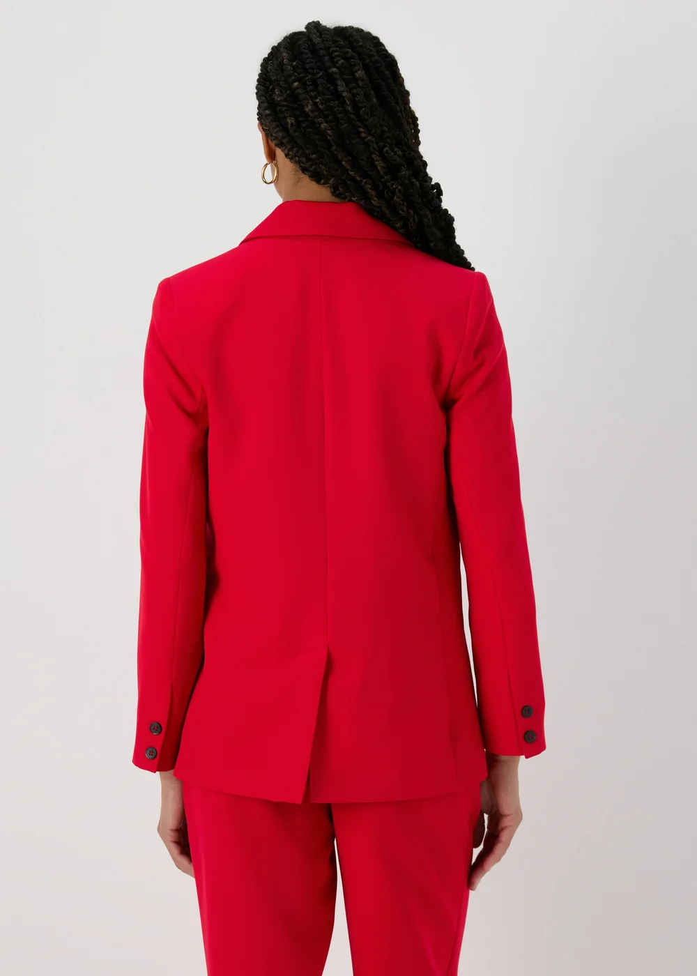 Red Bright Coloured Blazer - 8 Image 2