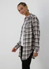 Grey Check Shirt - Size 8 Image 1
