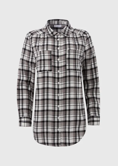 Grey Check Shirt - Size 8 Image 5