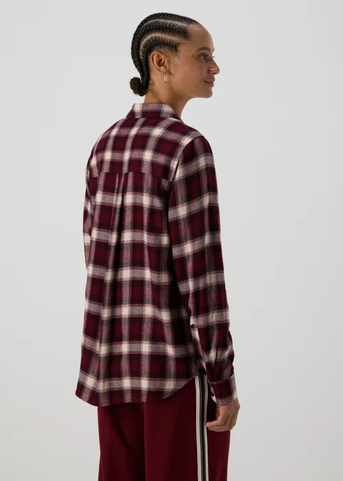 Burgundy Check Shirt - 8 Image 2