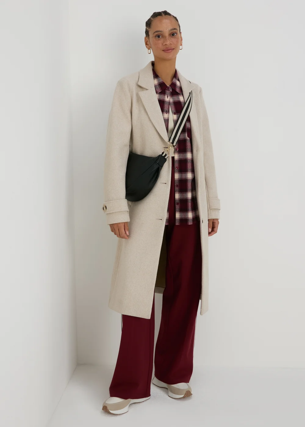 Burgundy Check Shirt - 8 Image 4