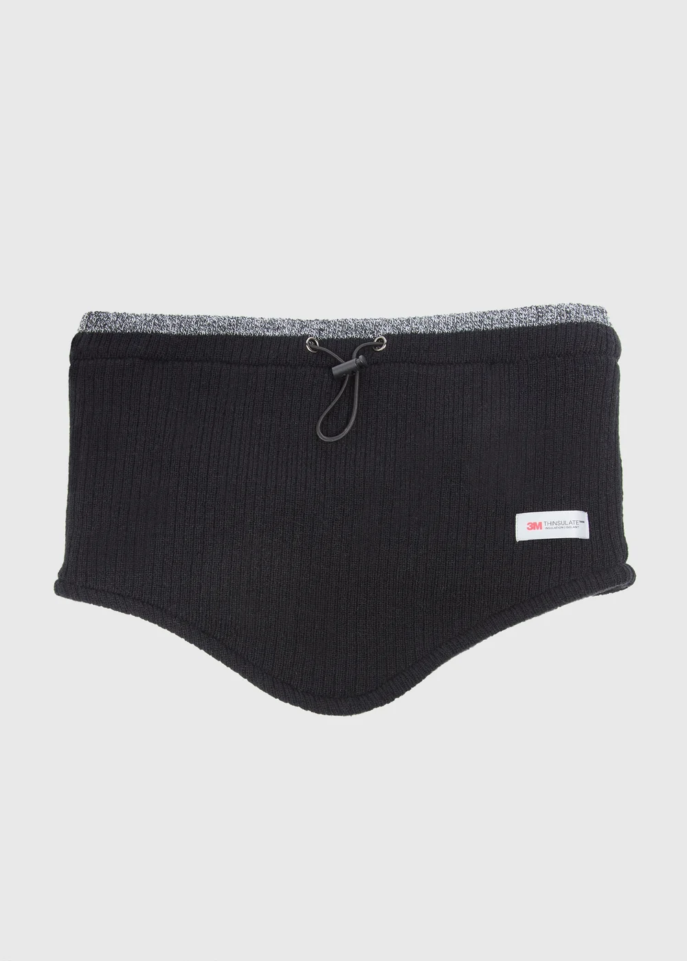 Thinsulate Black Stripe Snood - One Size Image 1
