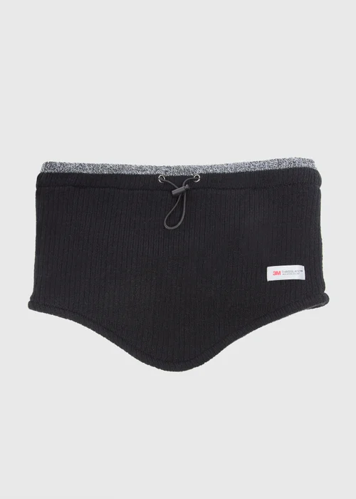 Thinsulate Black Stripe Snood - One Size Image 1